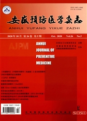 安徽預防醫學雜志