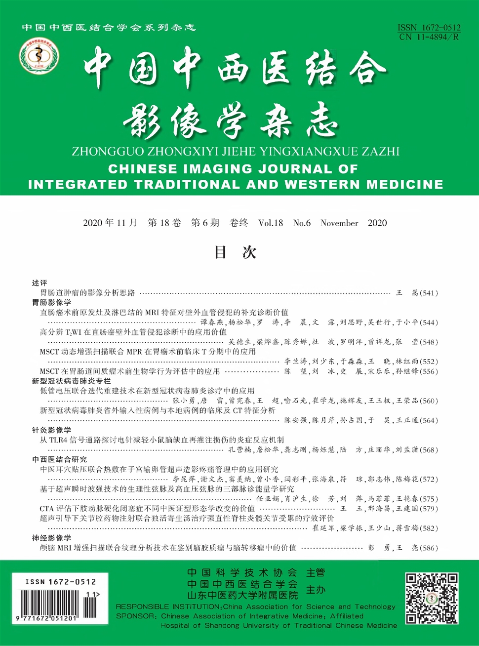 中國中西醫結合影像學雜志