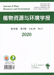植物資源與環境學報