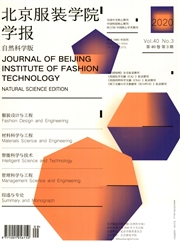 北京服裝學院學報：自然科學版